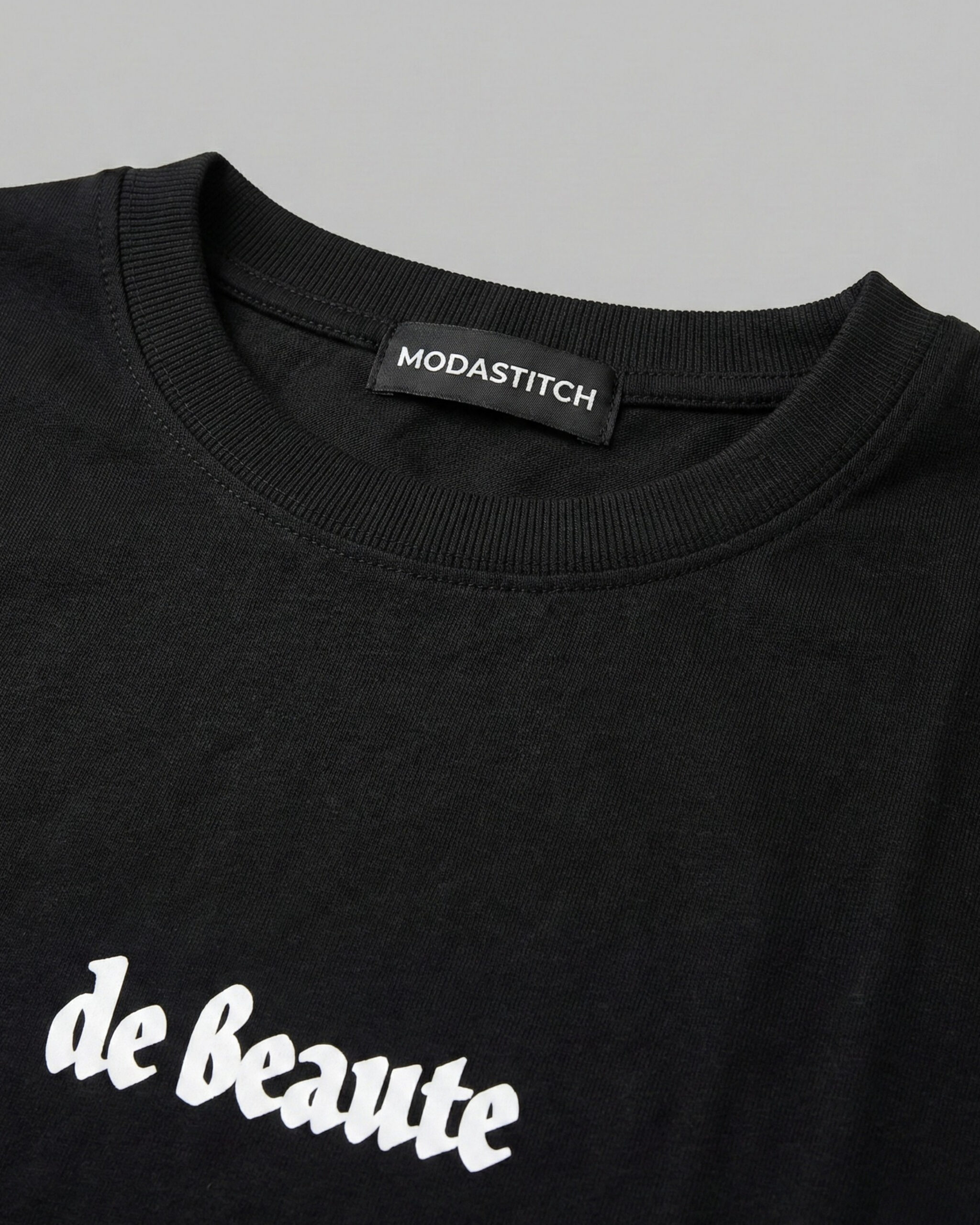 Reflect The Image Black Tee – Graphic Print T-Shirt - Image 4