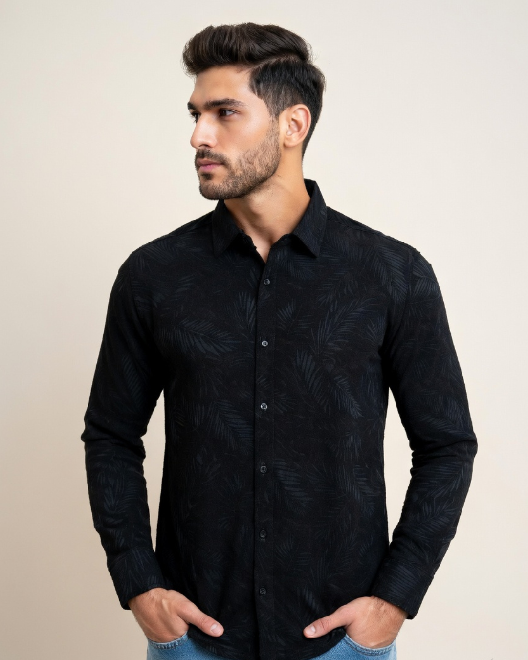 Men Tiger Print T- shirt