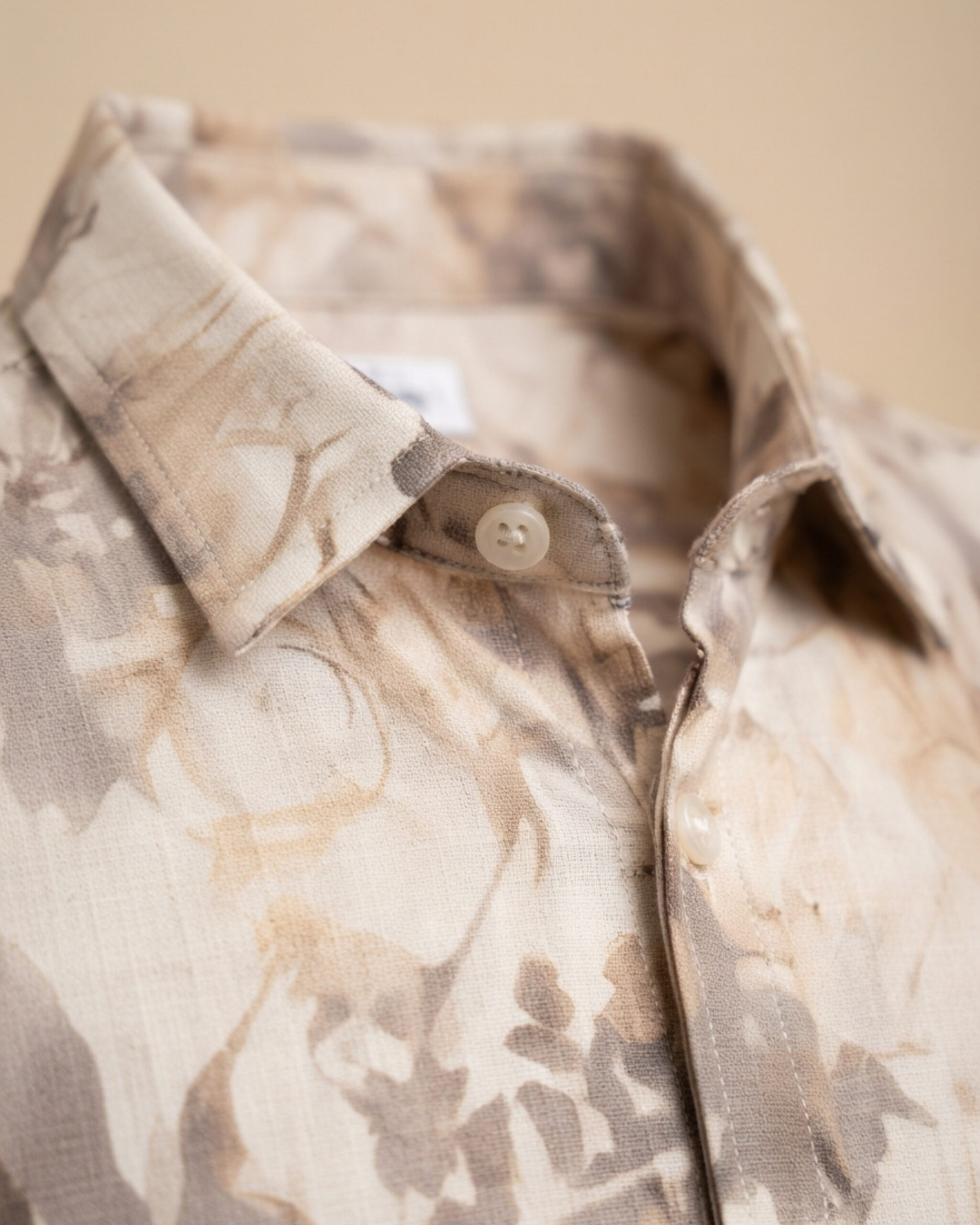 Pink Floral Printed Shirt for Men – Casual Printed Shirt - Image 3